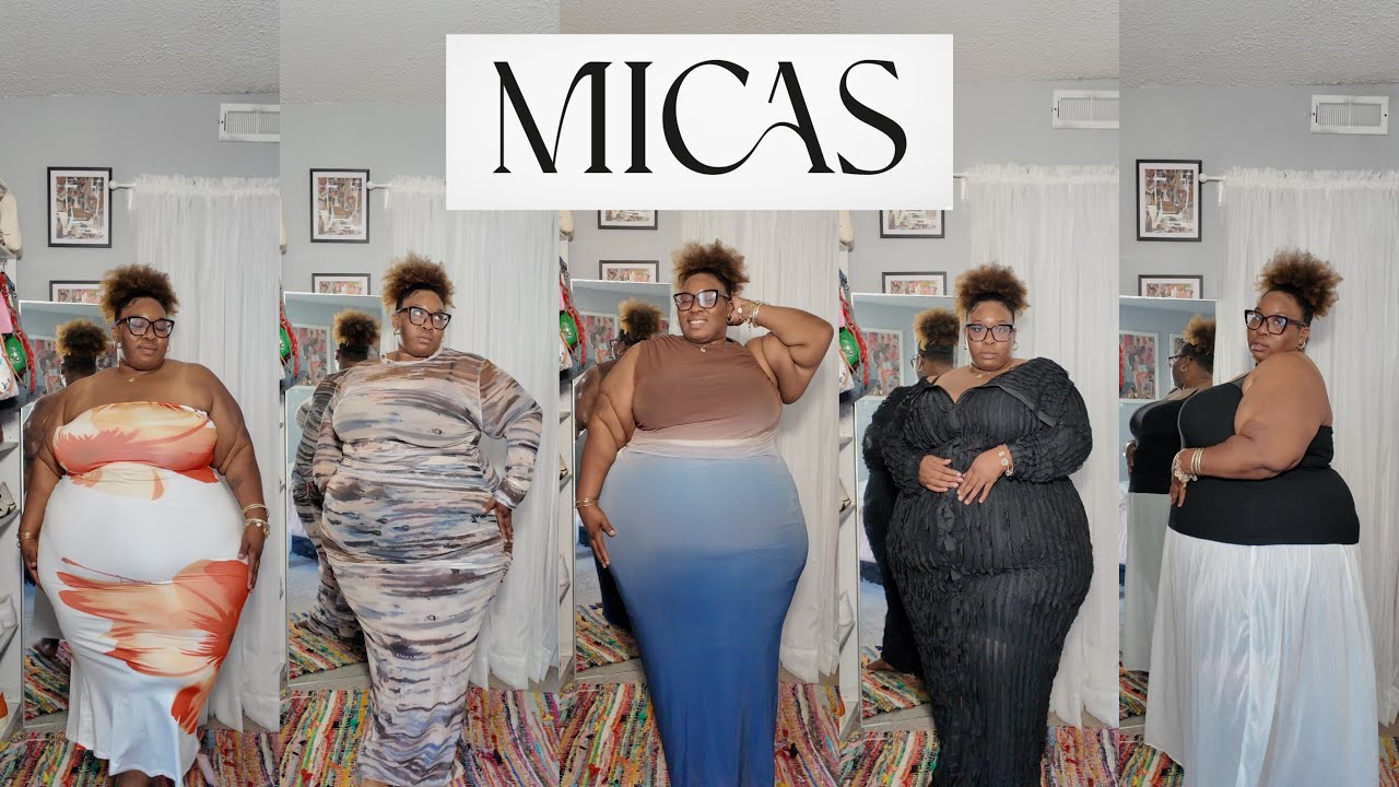 ✨Примерочный набор MICAS больших размеров | Идеи нарядов для фотосессии на день рождения 💕