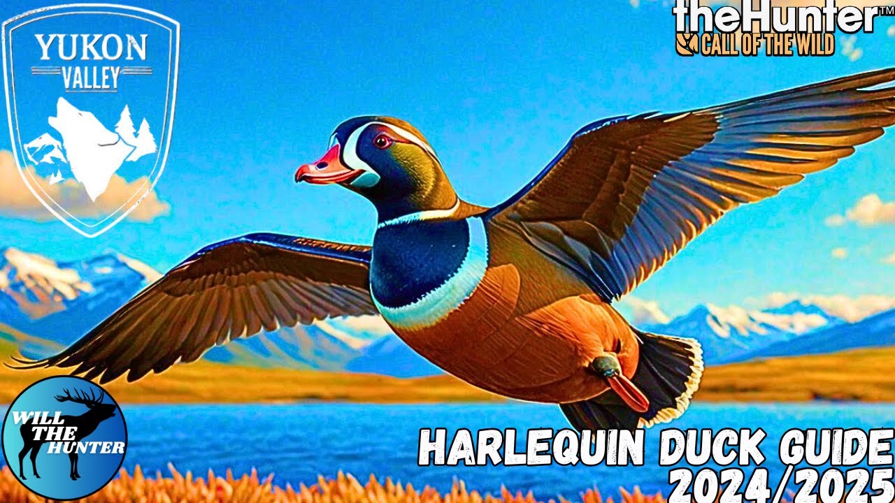 Yukon Valley Harlequin Duck Guide | TheHunter Call Of The Wild 24/25