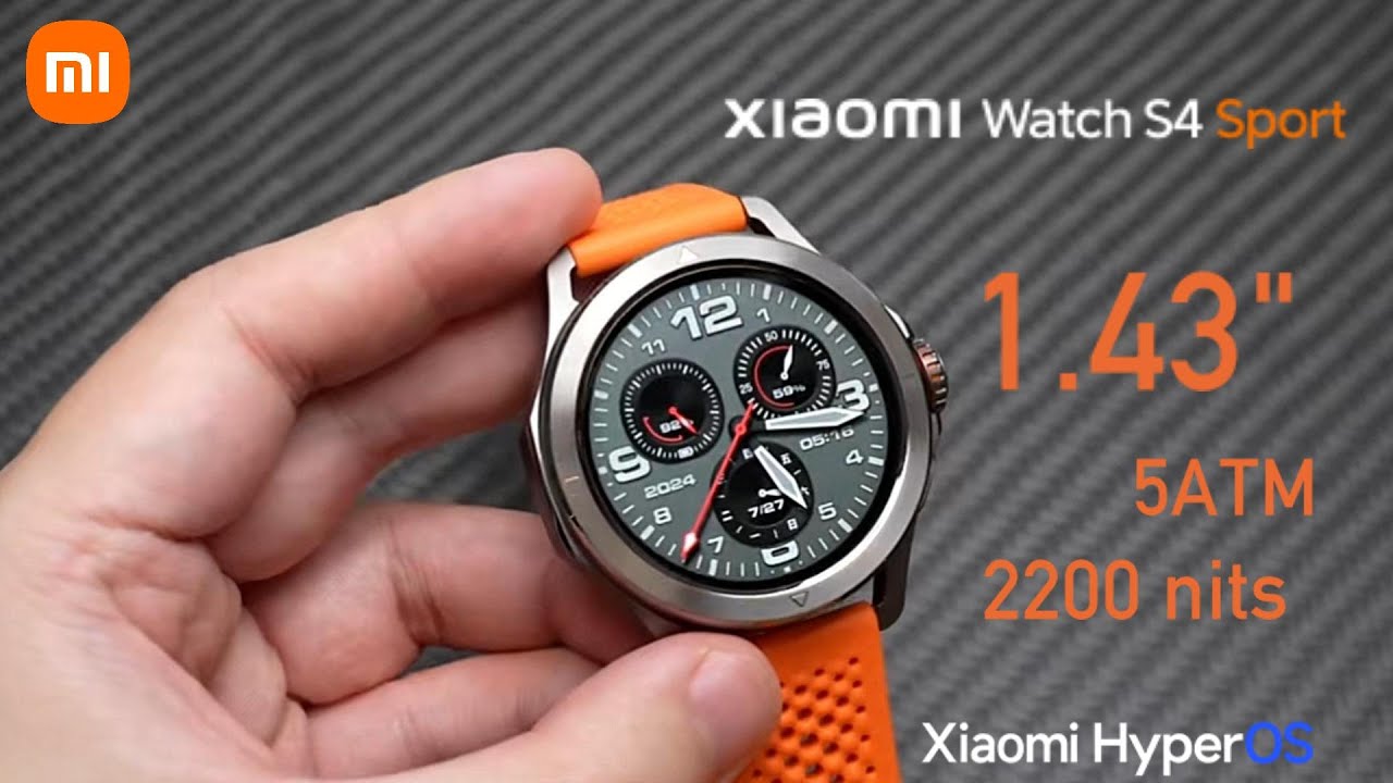 Xiaomi Watch S4 Sport: титановый корпус | Распаковка | Полные характеристики и обзор