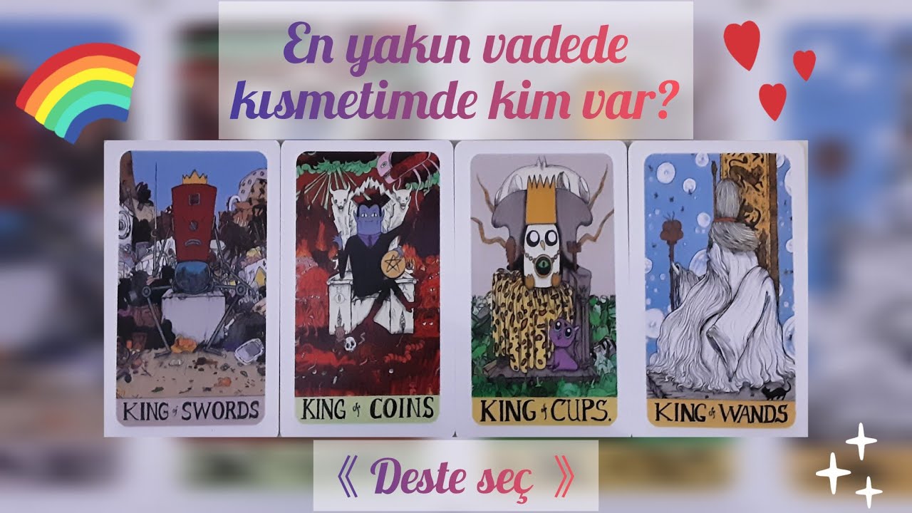 KESİNLİKLE İZLE! en yakın vadede aşk hayatıma kim geliyor? nasıl biri? kısmetimde kim var? deste seç
