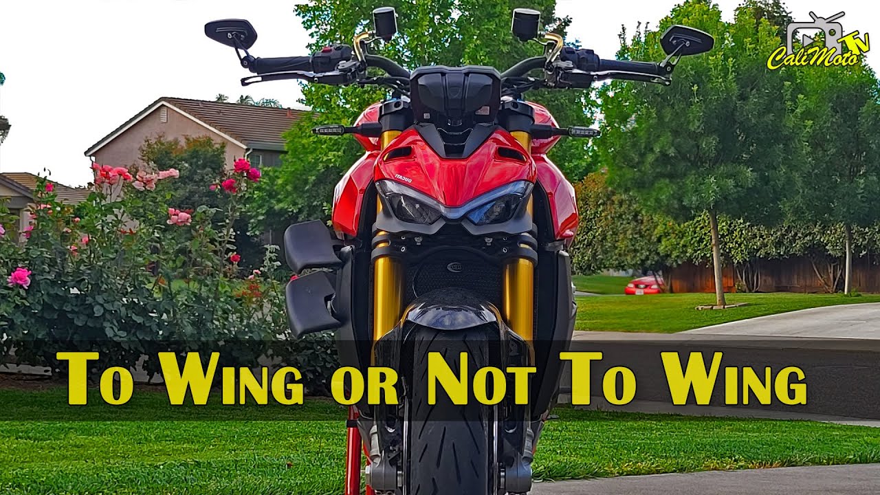 2020 Ducati Streetfighter V4 S | To Wing or Not To Wing?