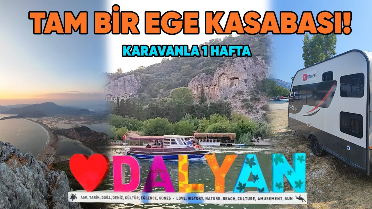 Yerli Turist Kalmamış! Muğla Dalyan'da Karavanla Kamp | Eylül 2024
