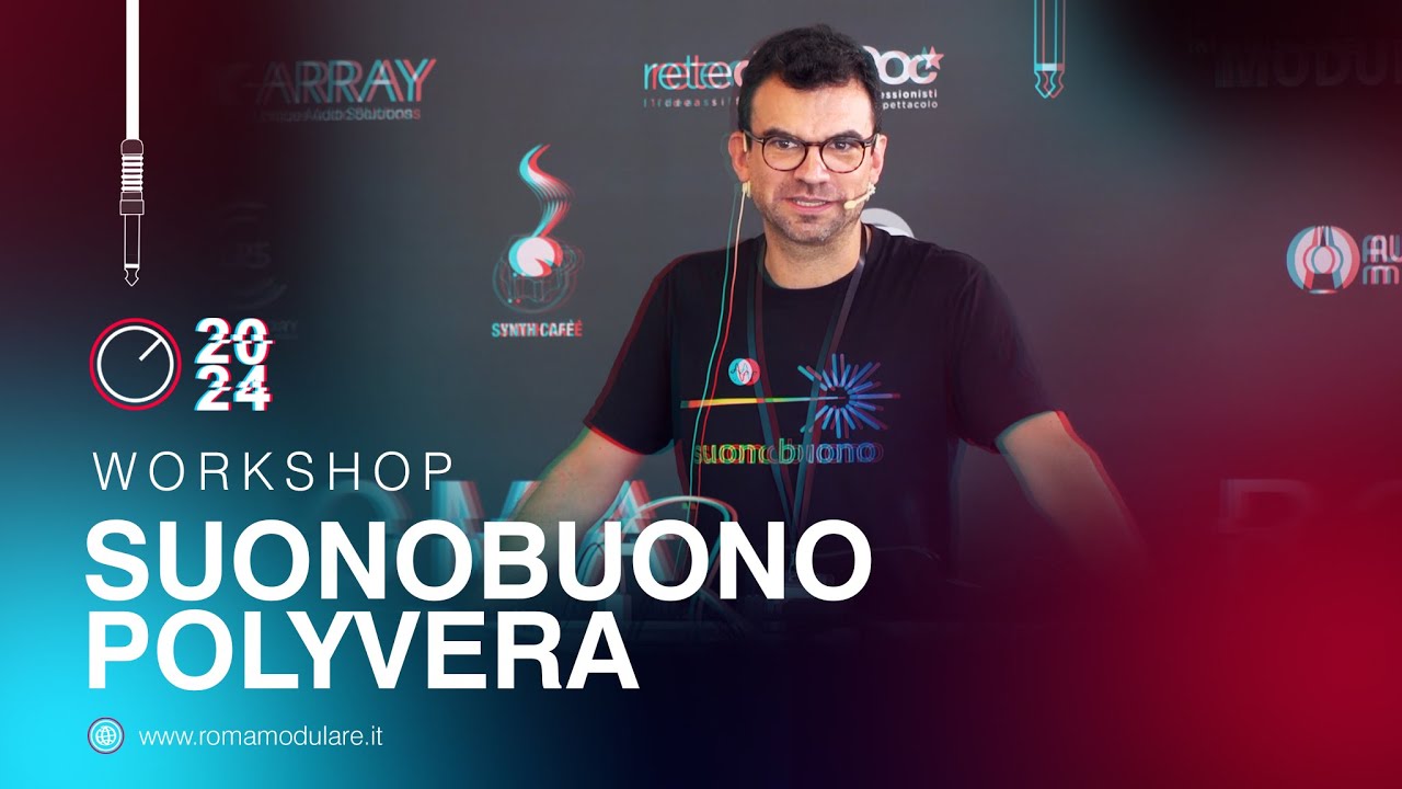 Introducing Polyvera, vintage digital with an analog soul | Roma Modulare 2024