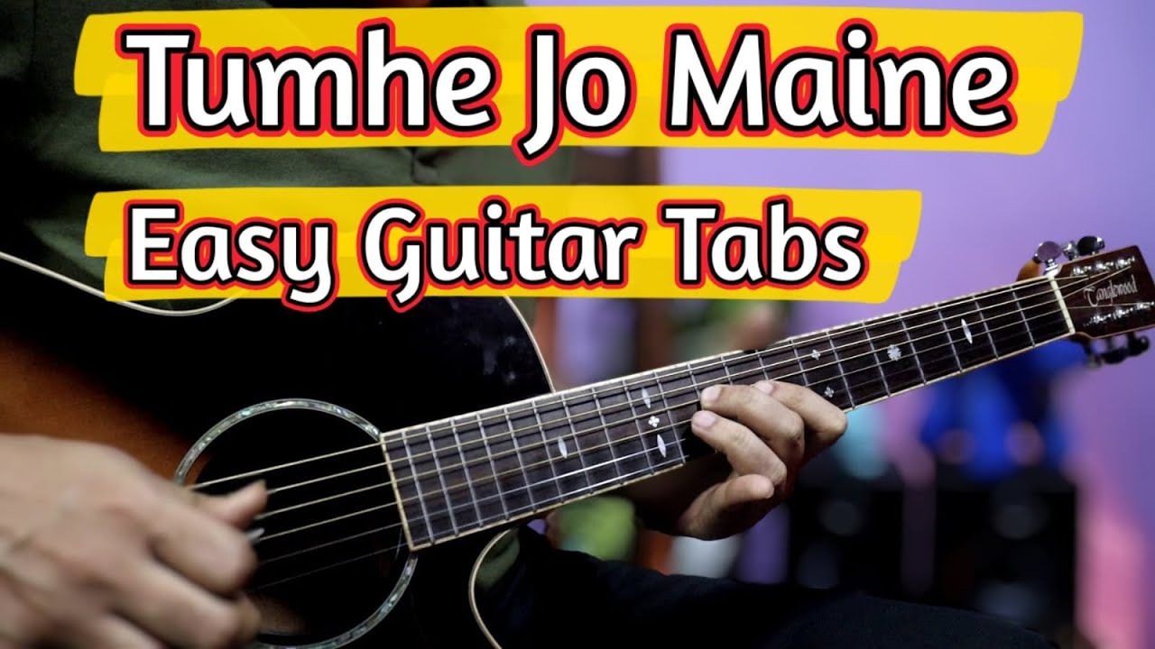 Tumhe Jo Maine Dekha - Super Impressive Guitar Tabs | Main Hoon Na