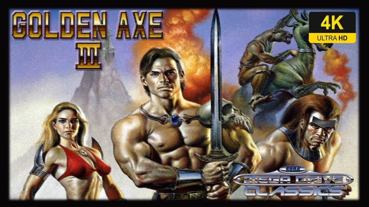 Golden Axe 3 |4k60fps| Longplay (SEGA Genesis)