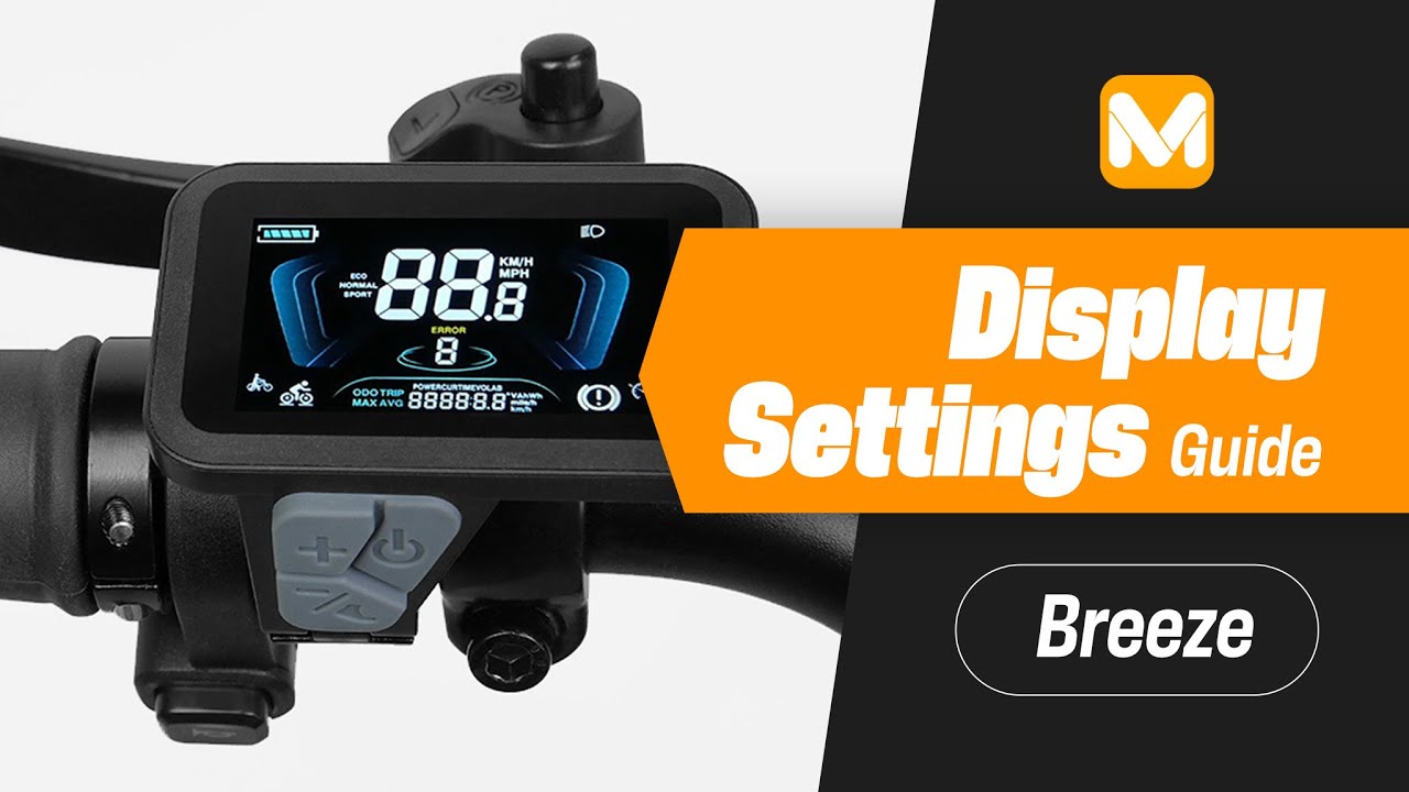 Meet One Breeze Folding Electric Trike: Complete Dashboard Setup Guide!