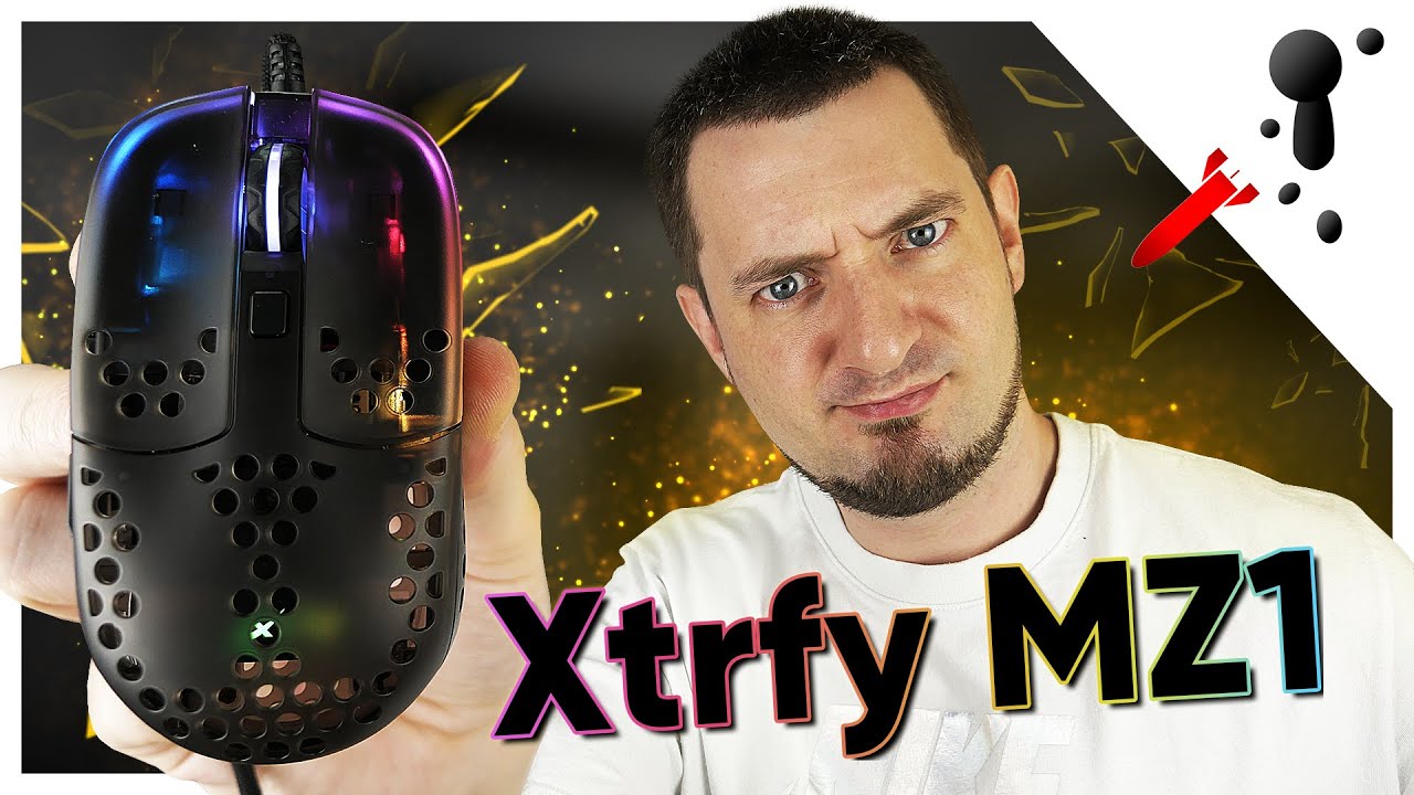 МЫШЬ, которую СДЕЛАЛ ЮТУБЕР! Xtrfy MZ1 ZY’S RAIL