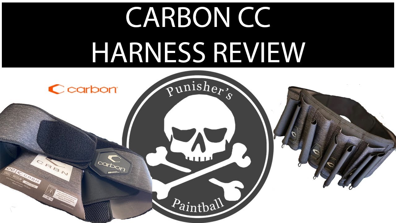 Carbon CC Harness Review / CRBN Paintball CC Pod Pack Overview / How Small is the Carbon CC Harness?