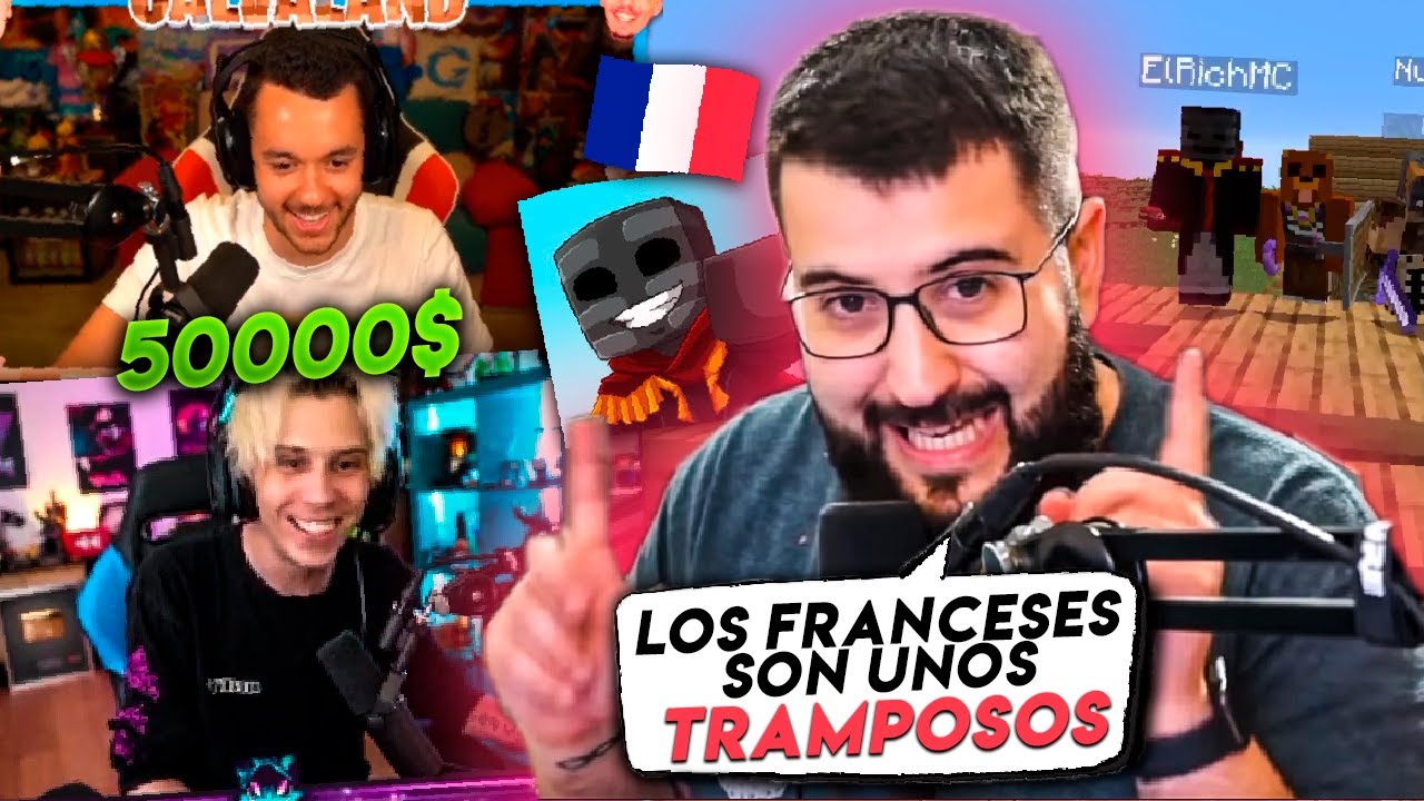 ALEXELCAPO y ELRICHMC LUCHAN por 50000$ (ft. rubius y grefg) | mejores momentos