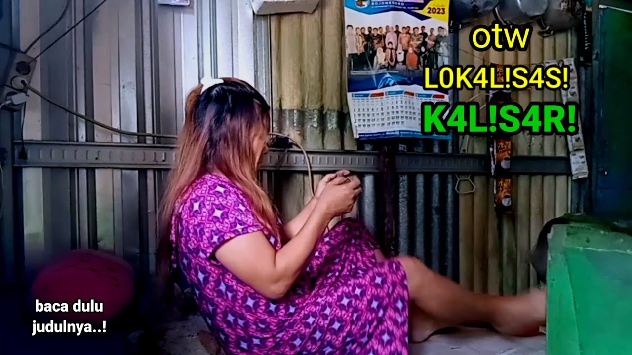 Vlog dan trip Kampung Kalisari Banjarsari suasana indah perjalanan siang hari.