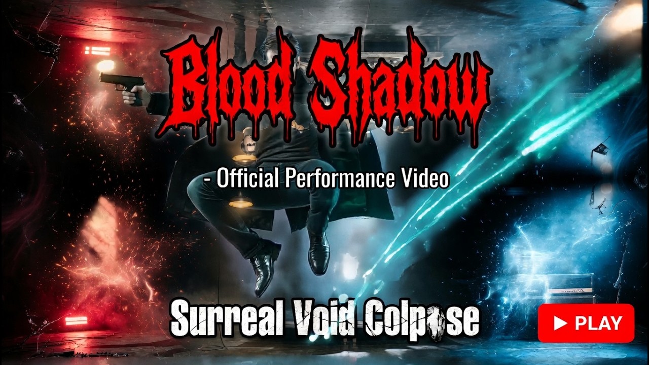 Blood Shadow - Official Performance Video | Surreal Void Collapse