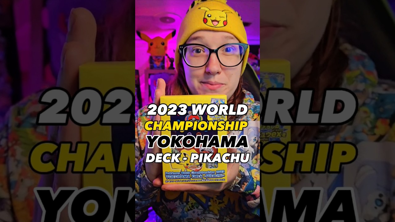 Got my hands on one and I'm obsessed! 😍 #pokemonworlds #pokemon #pokemonpromo #pikachu #pokemoncards