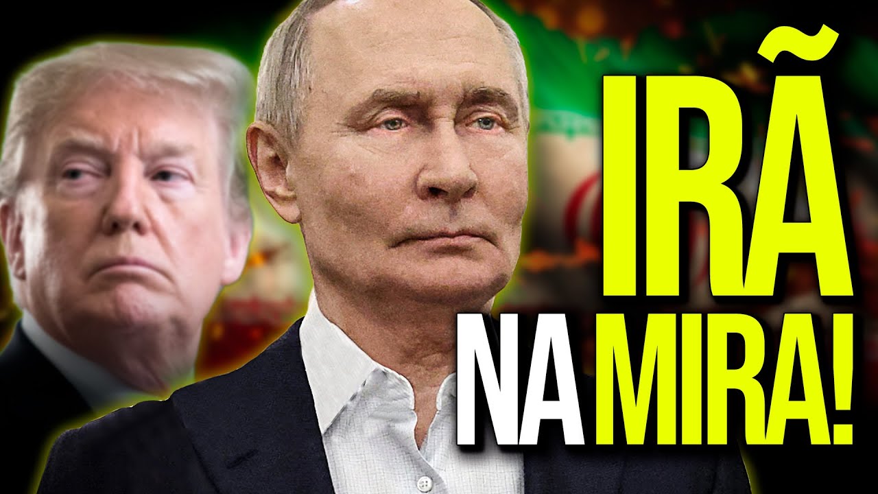 TRUMP MANDA RECADO AO IRÃ — “A AJUDA ESTÁ A CAMINHO” E A RÚSSIA ENTRA EM ALERTA