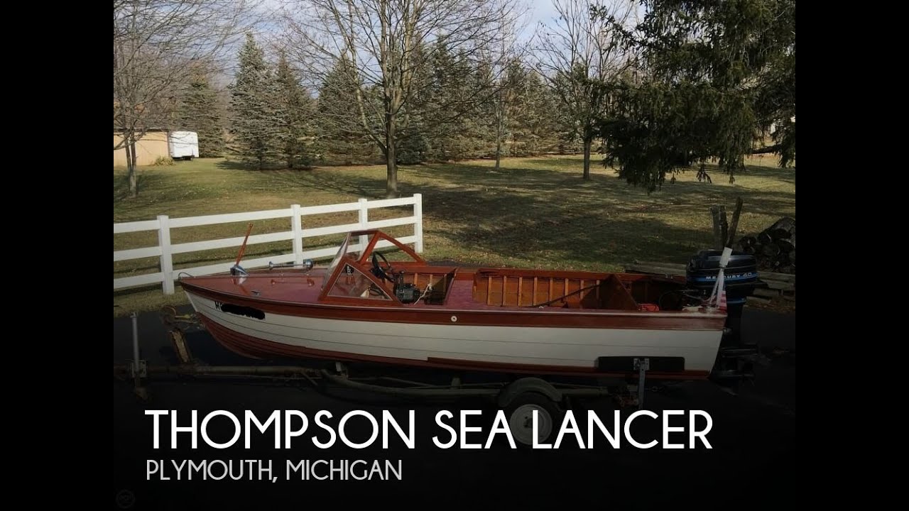 [SOLD] Used 1957 Thompson Sea Lancer in Plymouth, Michigan
