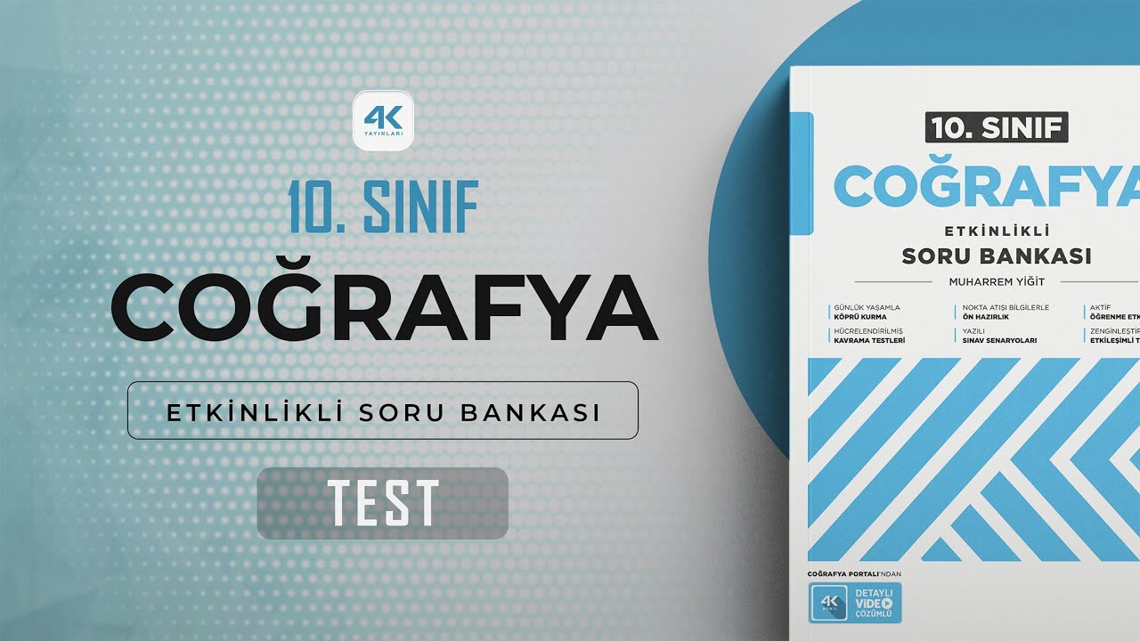 10. Sınıf Coğrafya ESB Tema 03 Soru Çözümleri