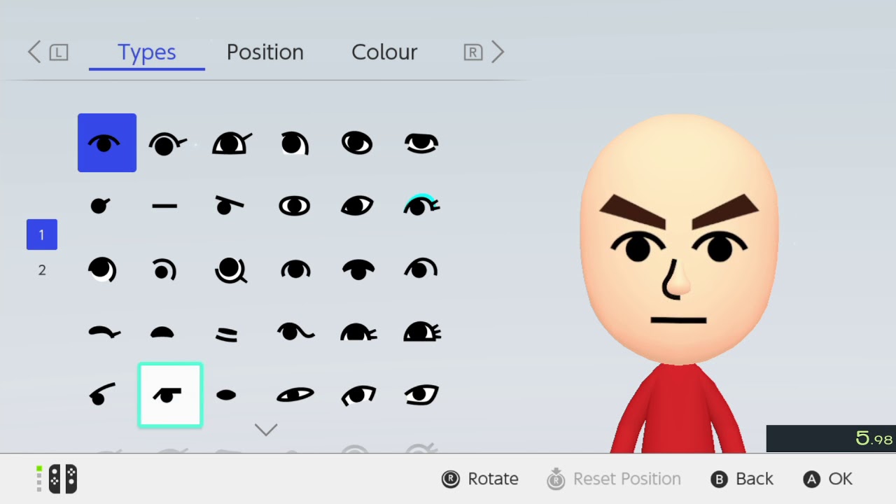 Mii Maker (Switch) - Toad Speedrun in 20.33