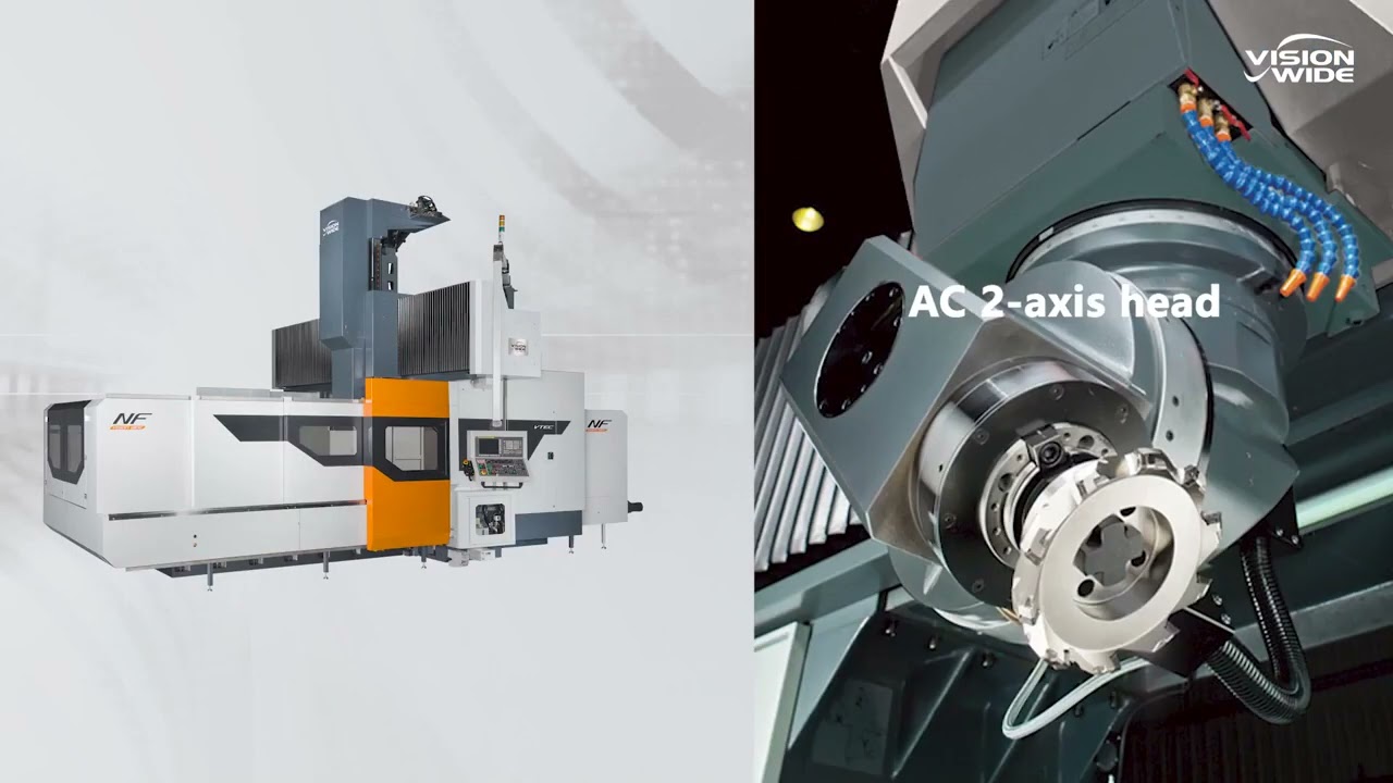 Vision Wide  CNC milling machine center NF Series