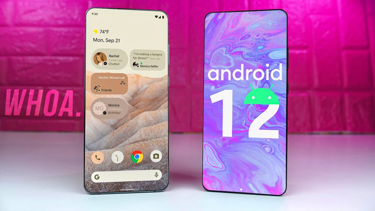 ANDROID 12 - A NEW LOOK.