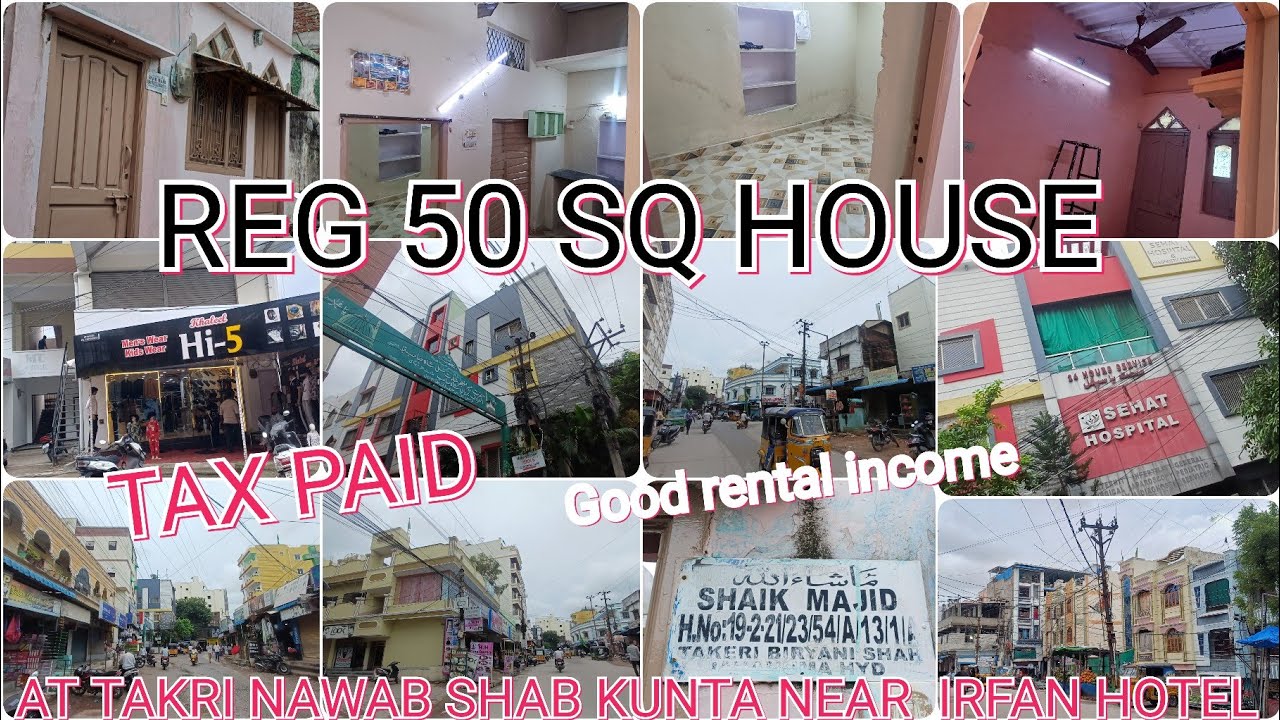 P 8897569998 ) Reg 50 sq tax paid house at takri nawab shab kunta near Irfan hotel 8919562227