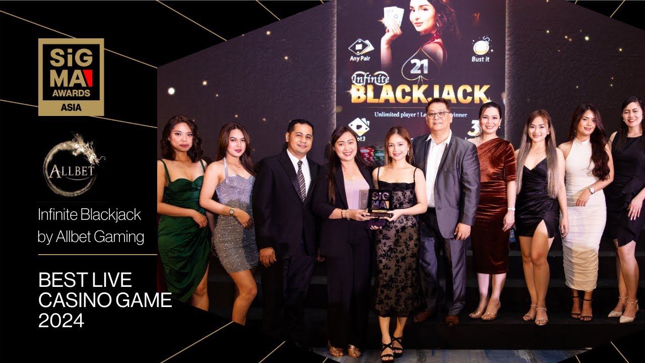 Infinite Blackjack by Allbet Gaming, Best Live Casino Game 2024 Winner | SiGMA Asia Awards Interview