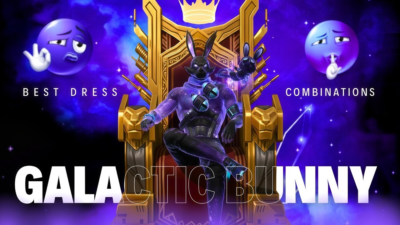 TOP 20 BEST DRESS COMBINATION WITH GALACTIC BUNNY BUNDLE 😱 FREE FIRE| BUNNY ASCENSION EVENT 