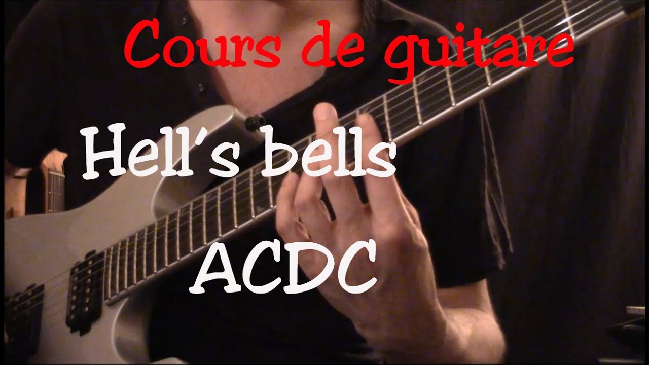 Cours de guitare - Hell's bells - ACDC - Rythmik