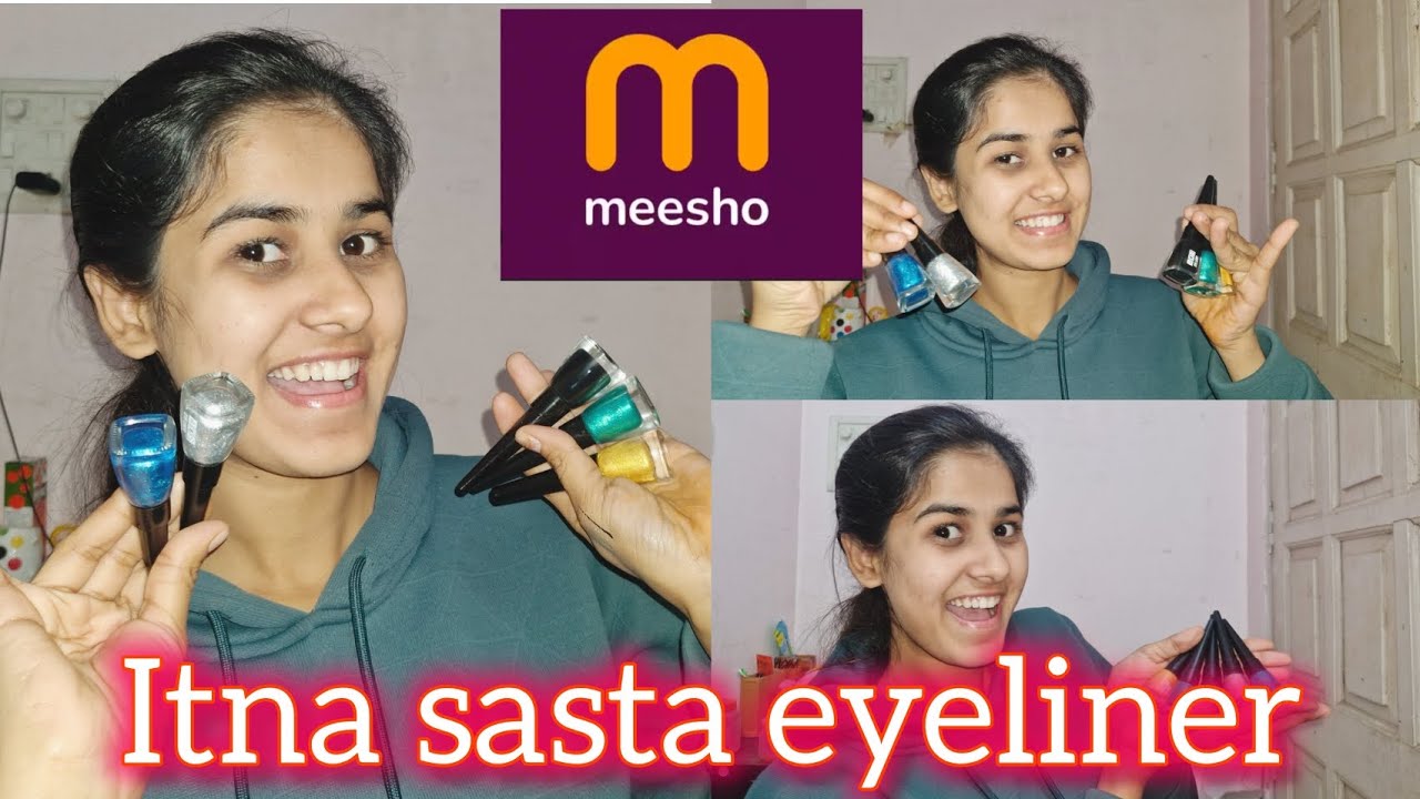 Best eyeliner from meesho | affordable eyeliner under 100/