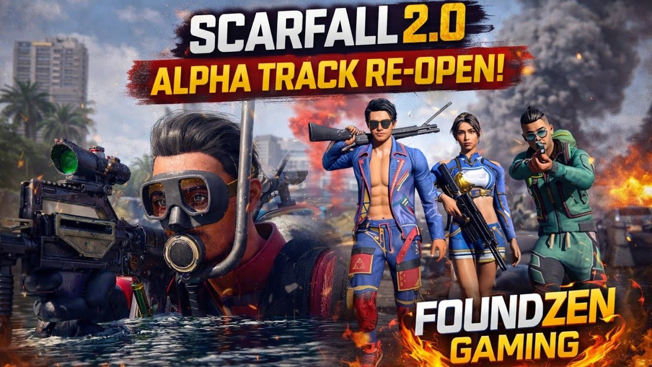 ScarFall 2.0 ALPHA TRACK IS BACK! 🔥 Early Access, New Rank System & BIG Updates!