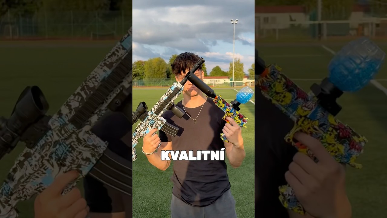 Br&aacute;cha mě furt &scaron;tval😡 Tak jsem  si poř&iacute;dil Blastro 🔫😳 #fyp #viral #brother #trending #gun