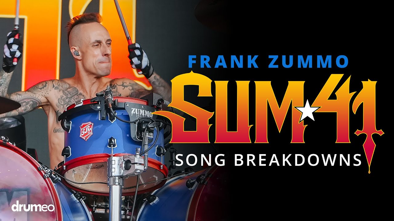 Frank Zummo Breaks Down Sum 41 Drum Parts