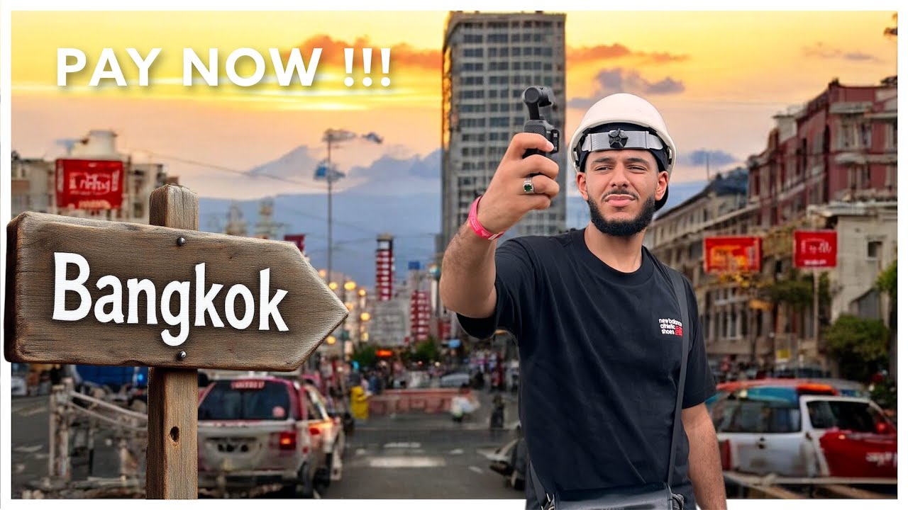 MA PREMIÈRE FOIS EN THAÏLANDE (Vlog Bangkok) Partie 1