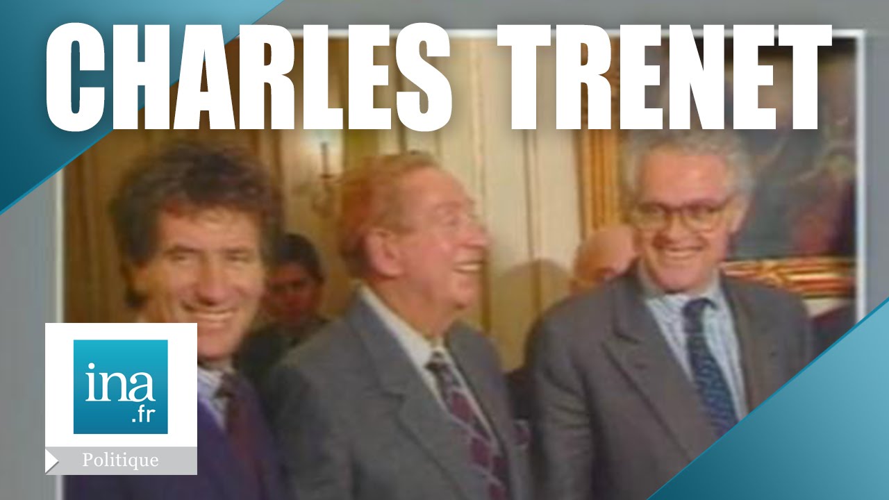 Charles Trenet soutient Jack Lang à la mairie de Blois | Archive INA