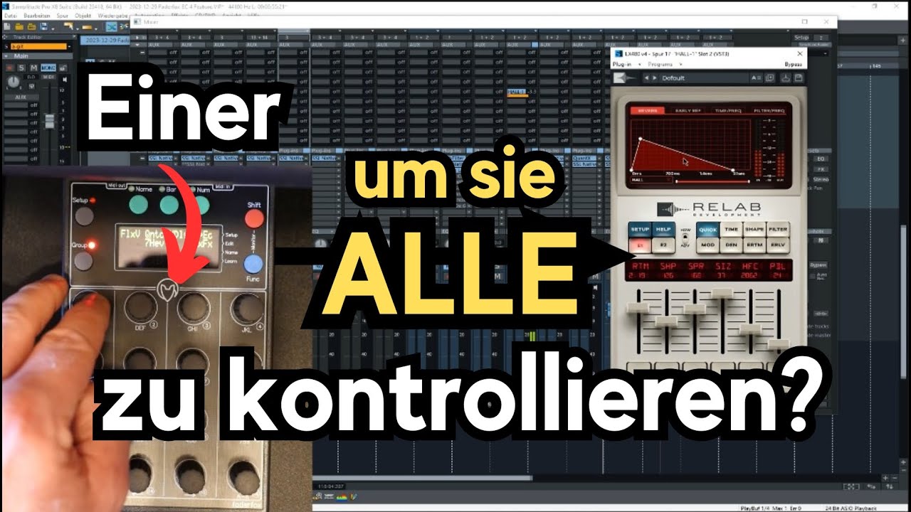 Der Faderfox EC4 als Plugin-Controller f&uuml;r deine DAW