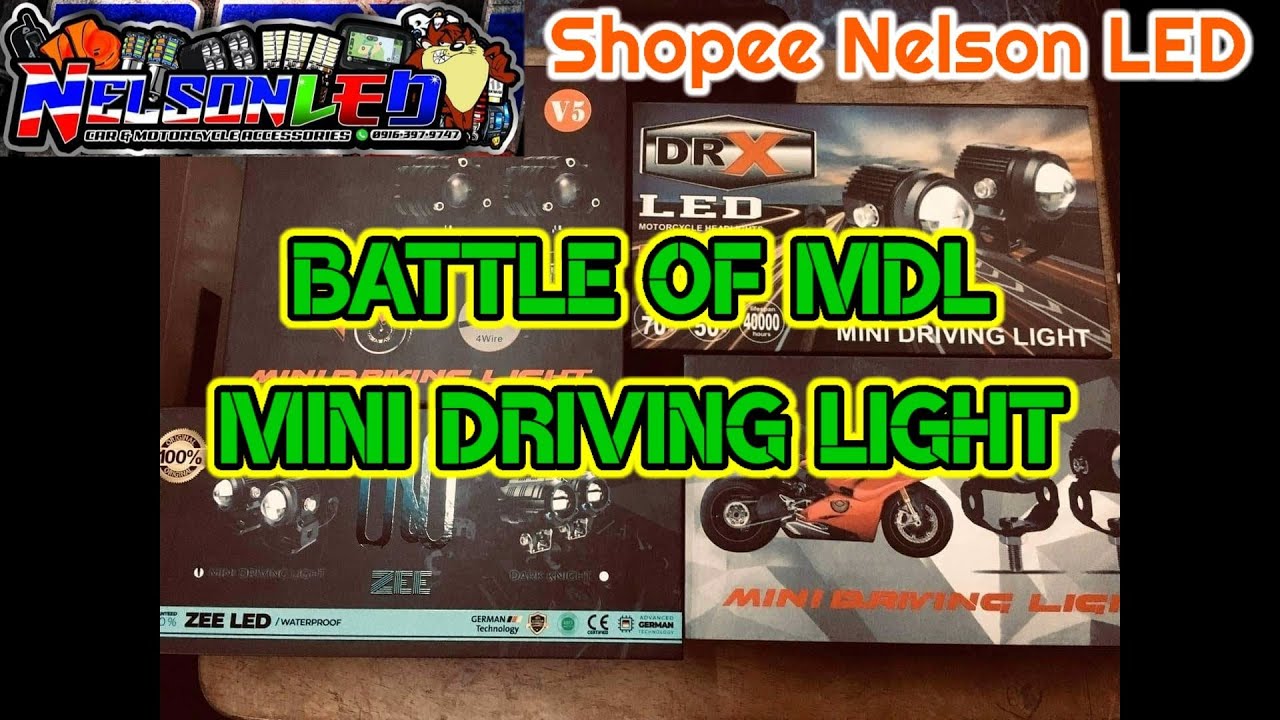 Battle of MDL mini driving light