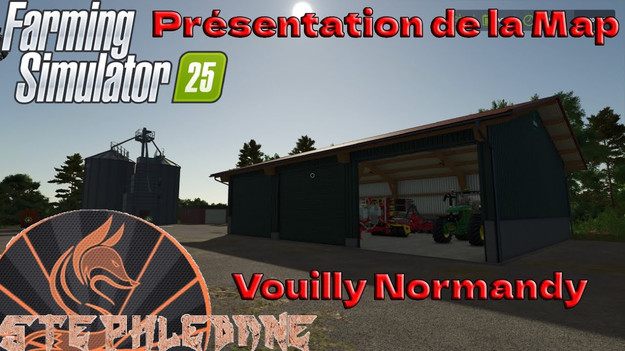 (🔴Live) ( PC/MAC, PS5, XBS ) FARMING SIMULATOR 25 / Présentation de la Map Vouilly Normandy