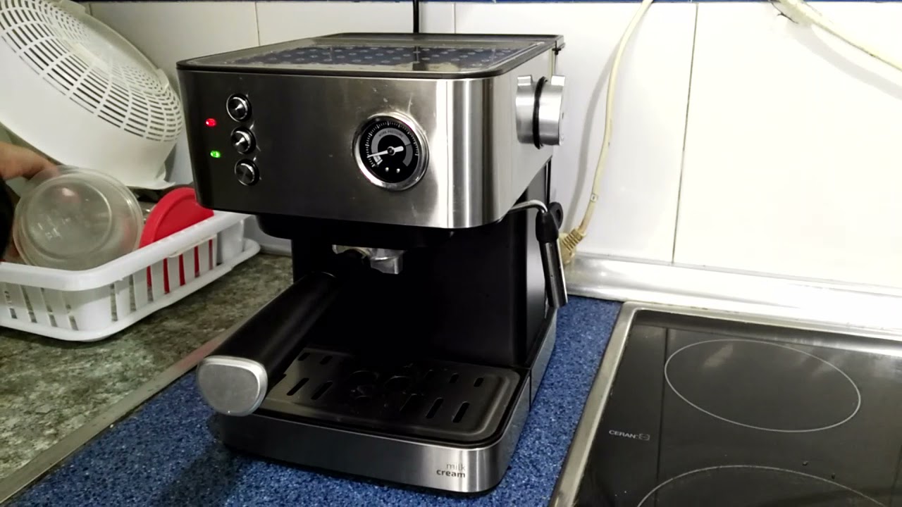 CAFETERA CEOTEC POWER ESPRESSO 20 PROFESIONALLE. ERRORES.