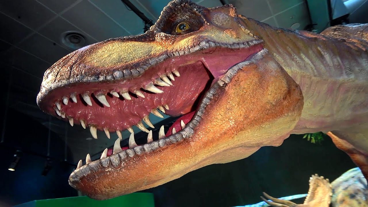 Time of the Dinosaurs – animatronic dinosaurs at Norwegian Petroleum Museum