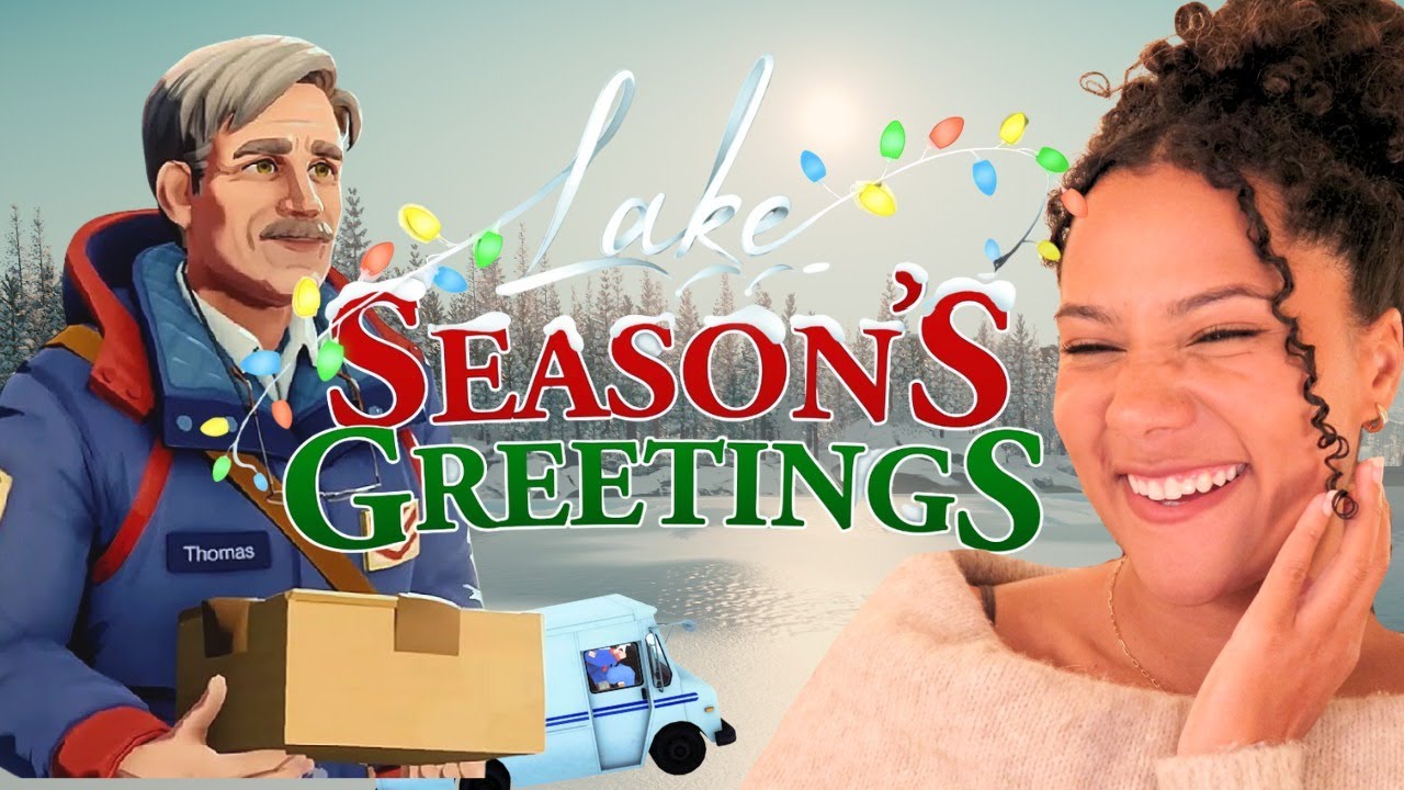 small town mail delivery!📦❄️ Lake Seasons Greetings