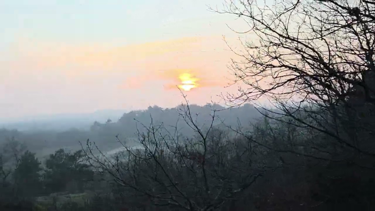 Zonsondergang Duinen/Bergen NH Driebanken/Sundown Dunes/Couchant/04Februari/Winter Holland 2025/6-16