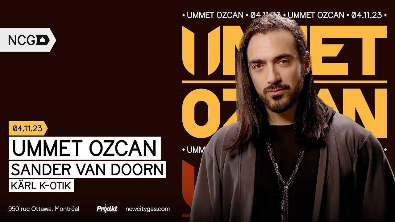 Best of Sander van Doorn /  Ummet Ozcan - New City Gas, Montréal (2023-11-04) | Tech-Trance Classics