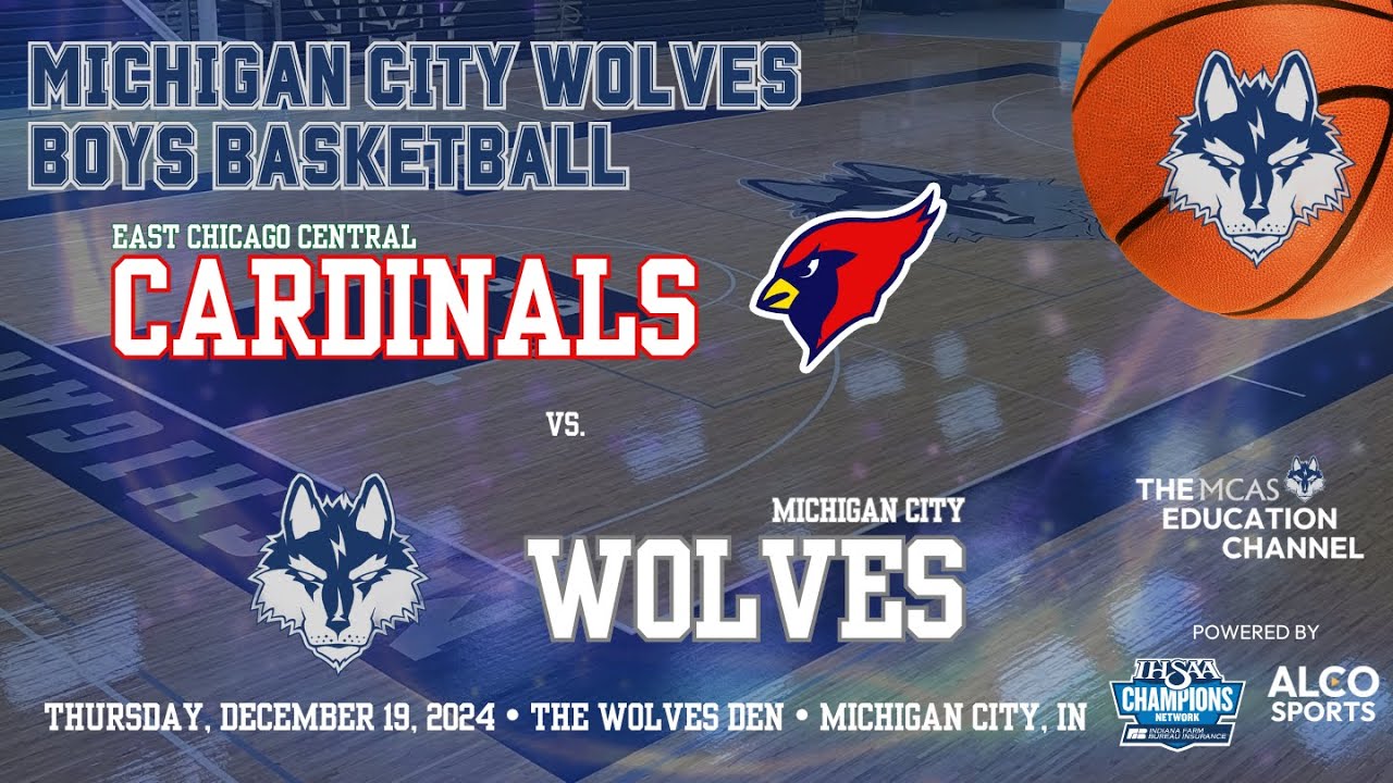 East Chicago Central vs Michigan City High School Boys Basketball