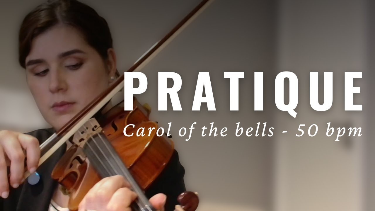 Carol of the bells | LENTO | Violino partitura | Bruna Zucateli