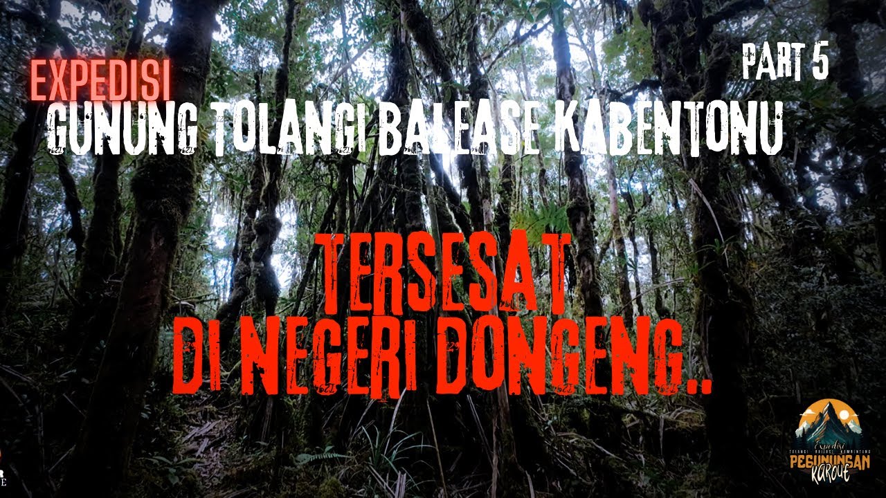 Tersesat di negeri dongeng..?? Pendakian Gunung Tolangi Balease Kabentonu part 5..