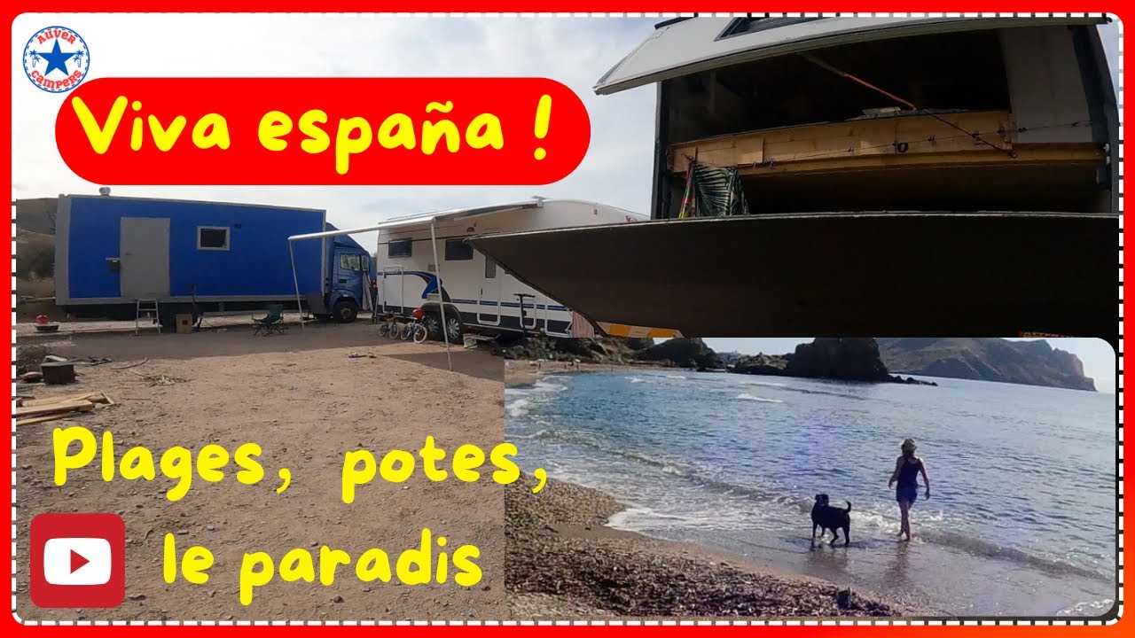 On dort où gratuitement au bord delà mer  🇪🇸