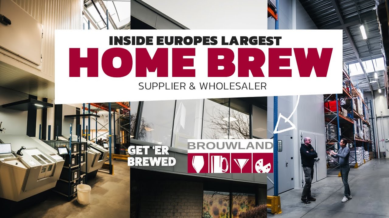Shocked at the scale Inside Europes Largest Homebrew Shop