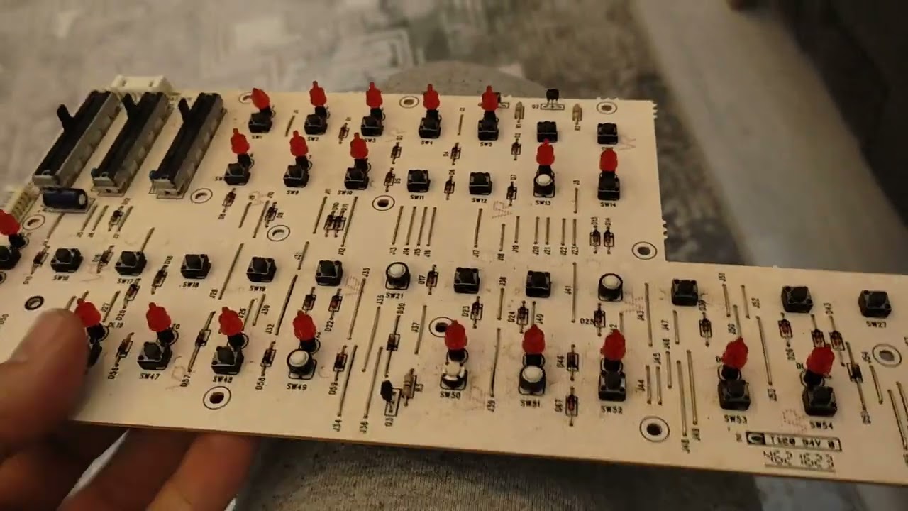 KORG PA80   BASMAYAN TUŞLAR  (SWITCH BUTTON ) DEĞİŞİMİ