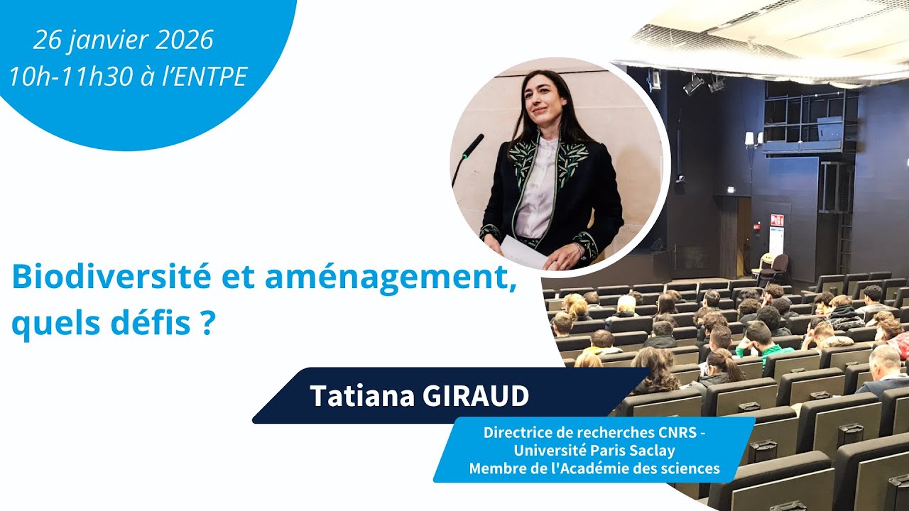 Biodiversité et aménagement, quels défis ? - 26 janvier 2026