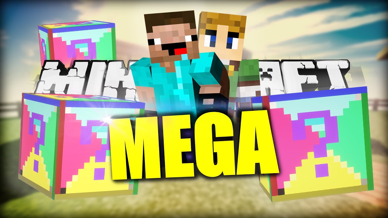 Minecraft MEGA LUCKY BLOCKS BATTLE - CRAZY SH*T!