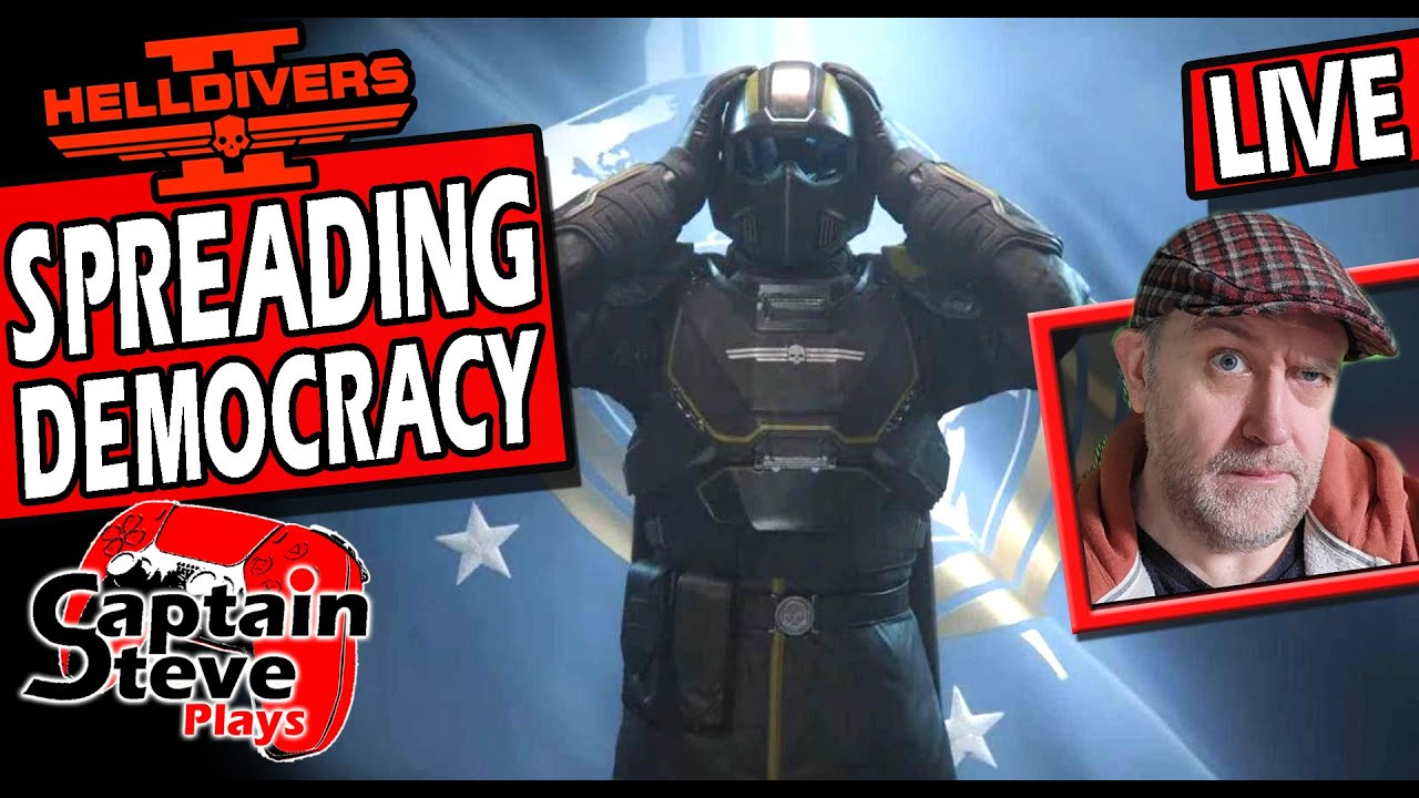 Helldivers 2 - Multiplayer Live (Level 5 Currently) - Captain Steve Plays PS5