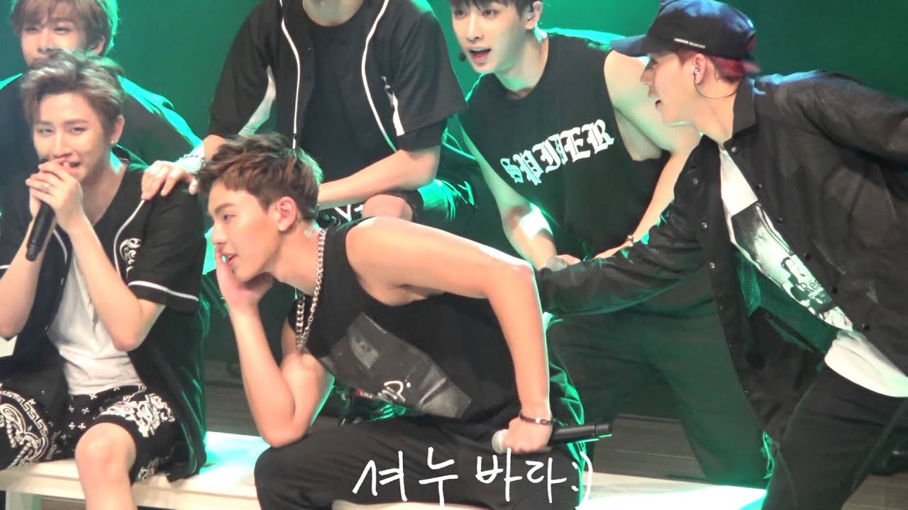 150816 몬스타엑스 솔직히말할까 셔누ver.(골드카드 팬미팅)